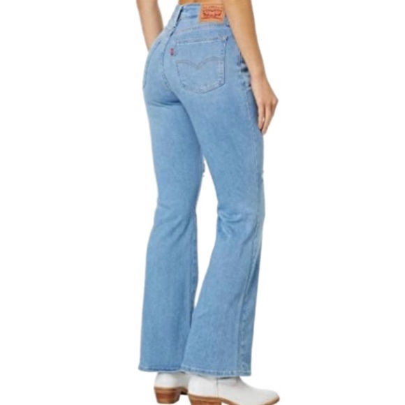 Levi's Like New 726 Flare High Waisted Jeans Size 27 - Picture 2 of 9